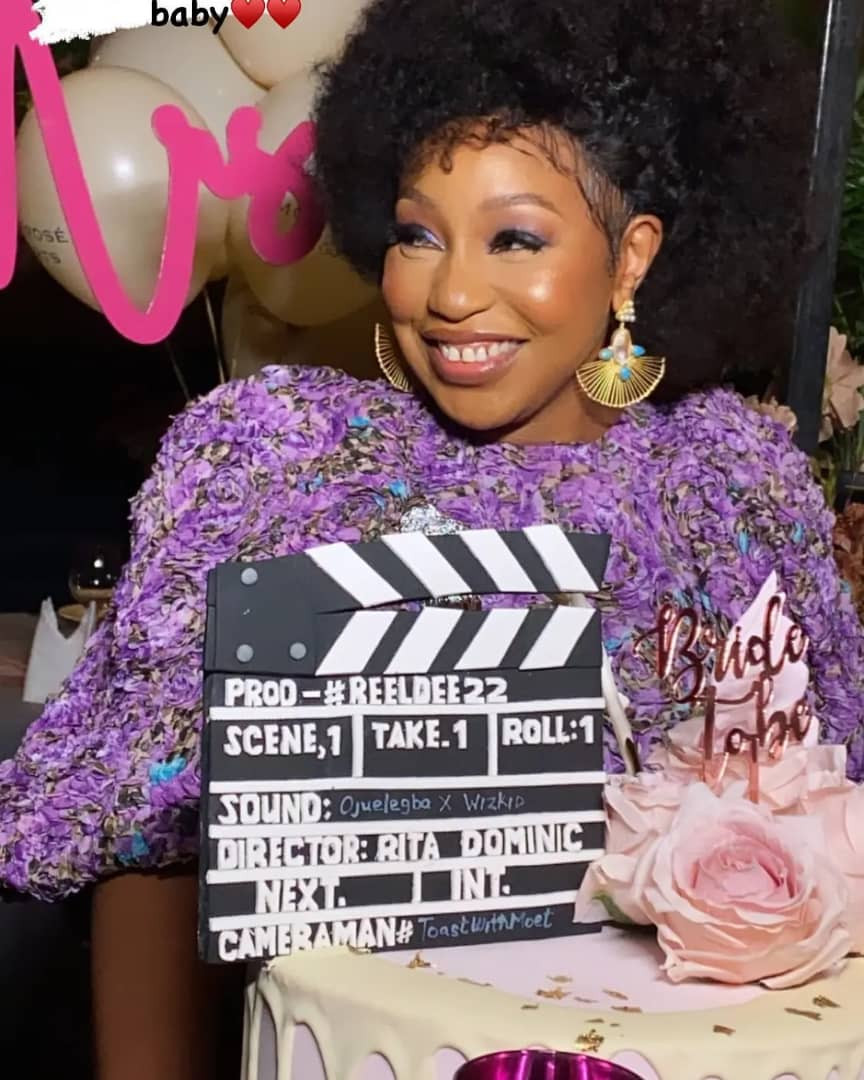 Rita Dominic's bridal shower