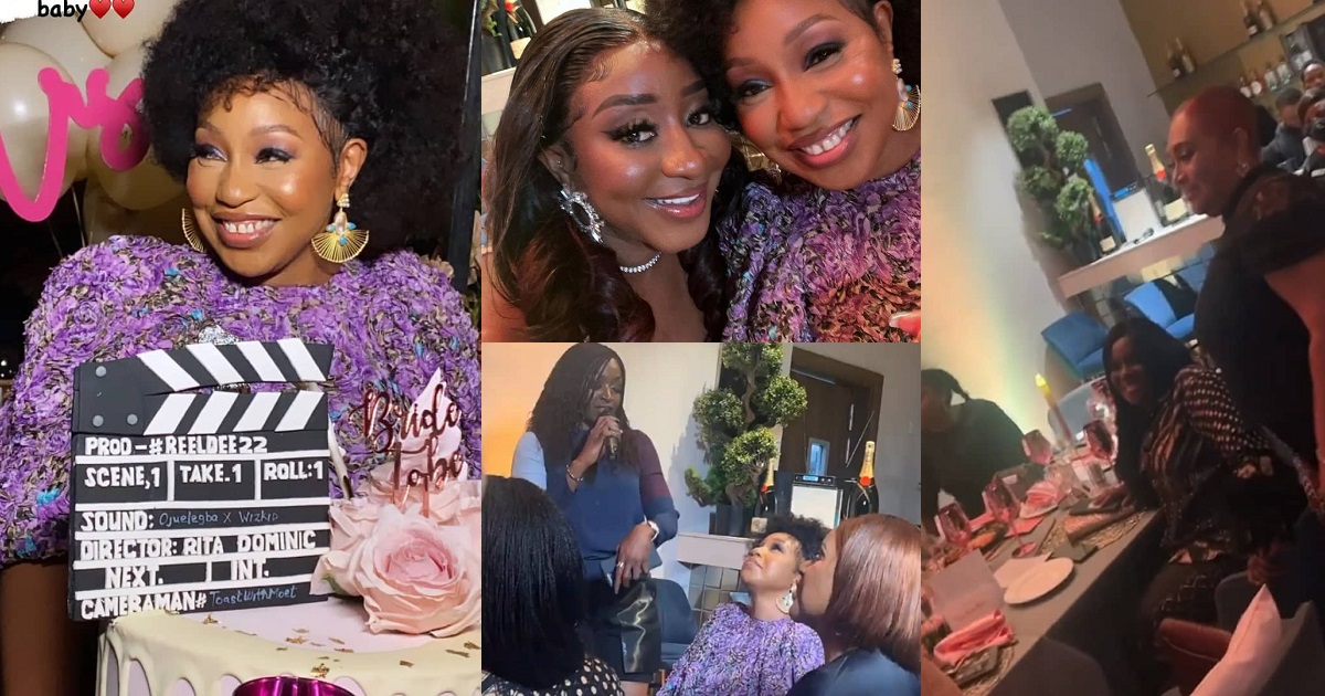 Rita Dominic's bridal shower