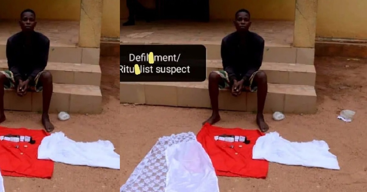“I slept with my 10-yr-old daughter for money rituals” — 27-year-old Father confesses