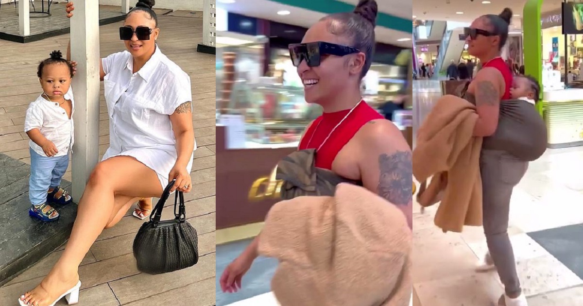 Actress Rosy Meurer excited as Turkish police stops her to take photo with her son, King (video)