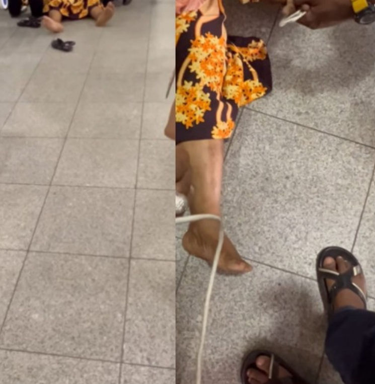 Lagos-bound passenger slumps