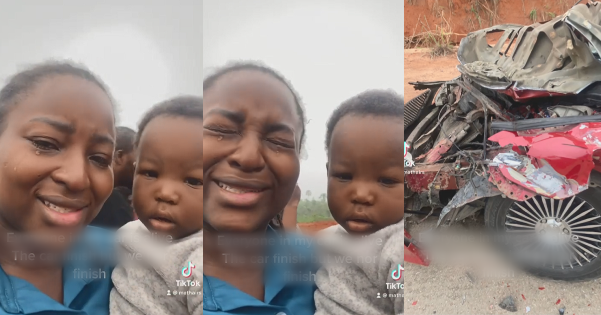 Businesswoman tearfully thanks