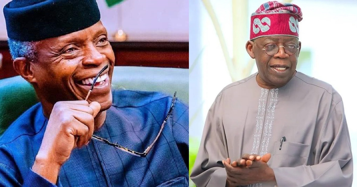 2023: “I have no son grown enough to declare” — Bola Tinubu says hours after Osinbajo declared his intention to run for president (video)