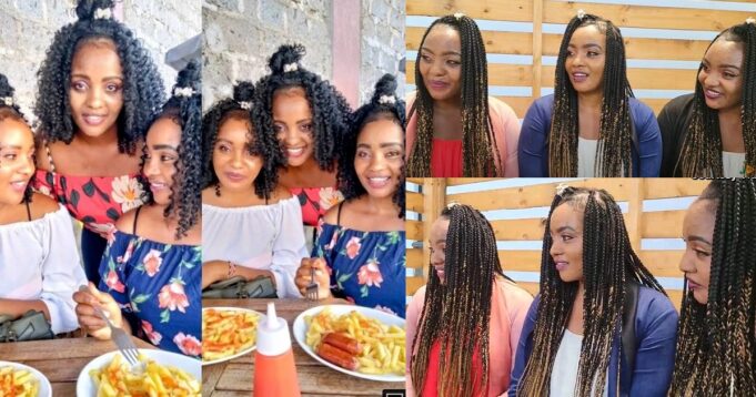 triplets date one mann