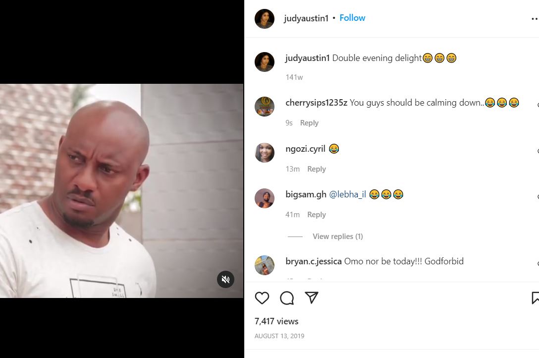 “No be today e start” – Nigerians reacts to old posts of actor Yul Edochie’s new wife ‘gushing’ over him 5 wdwde