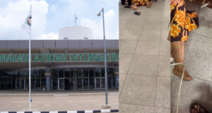 Lagos-bound passenger slumps