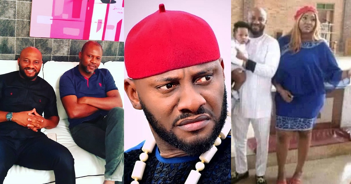 “My family is not in support of Yul’s second marriage” – Yul Edochie’s elder brother, Uche
