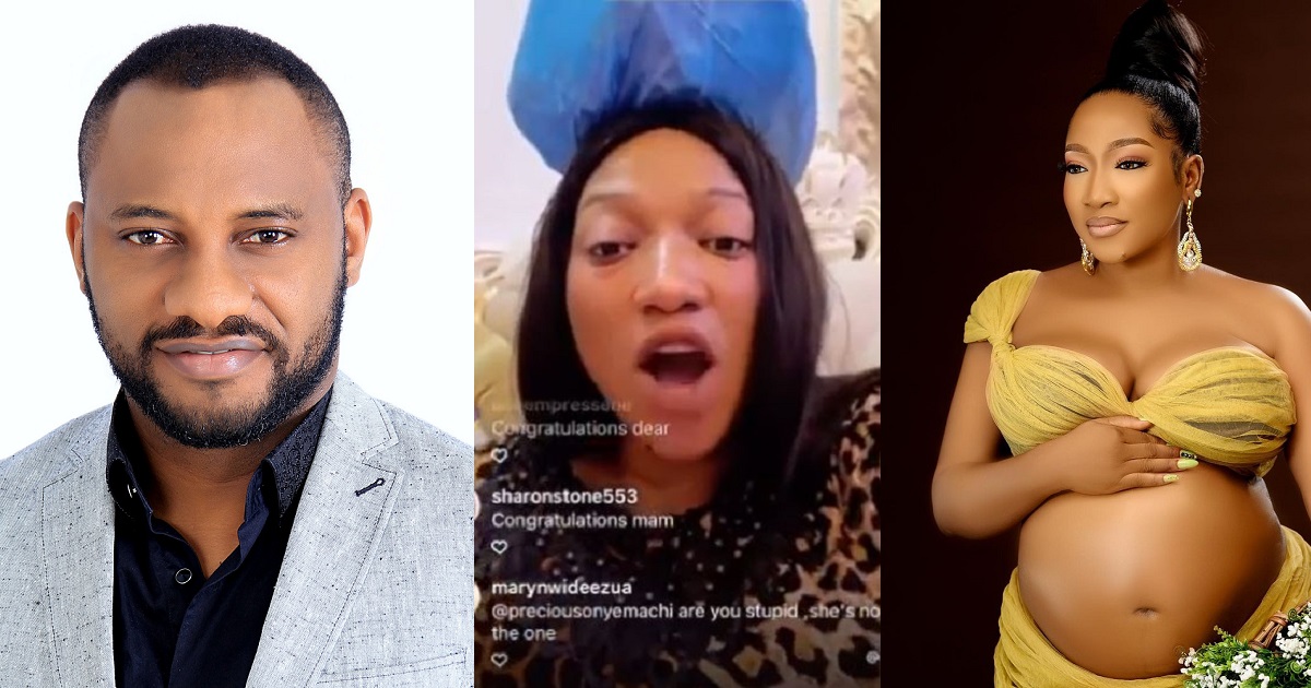Actress Christabel Egbenya denies welcoming a child with Yul Edochie (video)