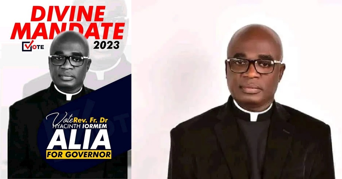 Catholic Priest suspended for joining Benue state governorship race