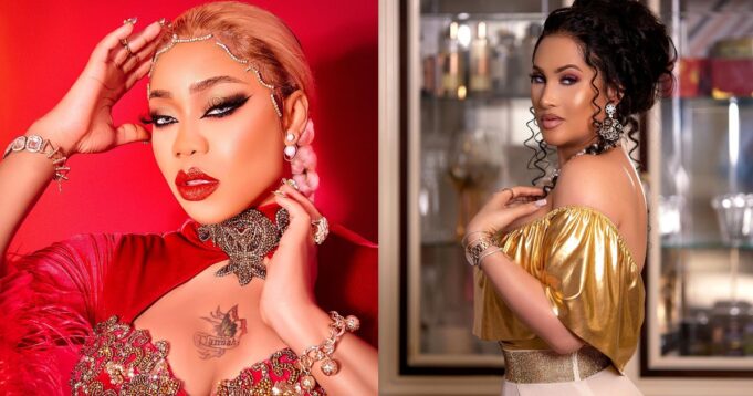 Toyin Lawani and Carolyn Hutchings trade