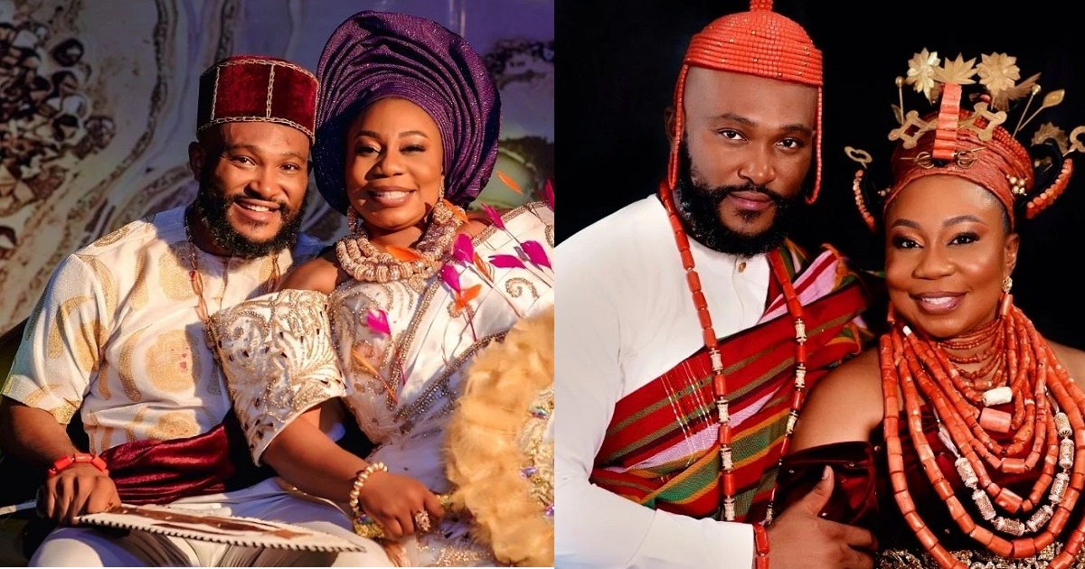 Actor Blossom Chukwujekwu appreciates those that celebrated with him and new wife, Pastor Ehinome on their wedding day