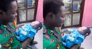 Nigerian man celebrates