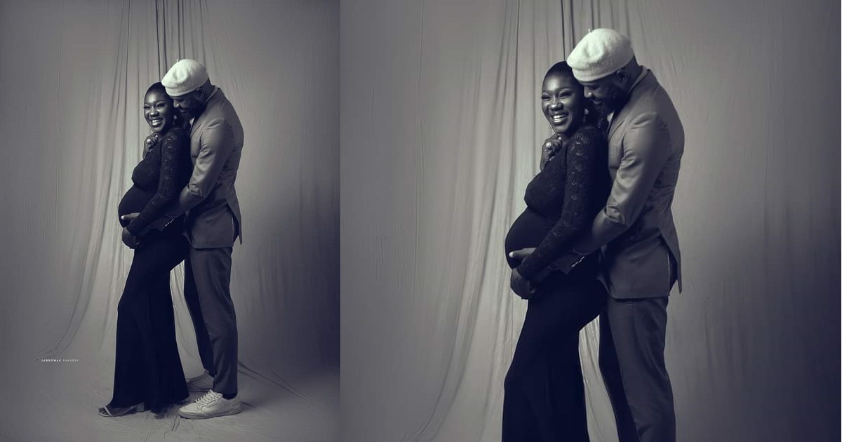 OAP Gabriel Akhuetie and wife welcome baby boy after suffering 4 miscarriages in 2 years