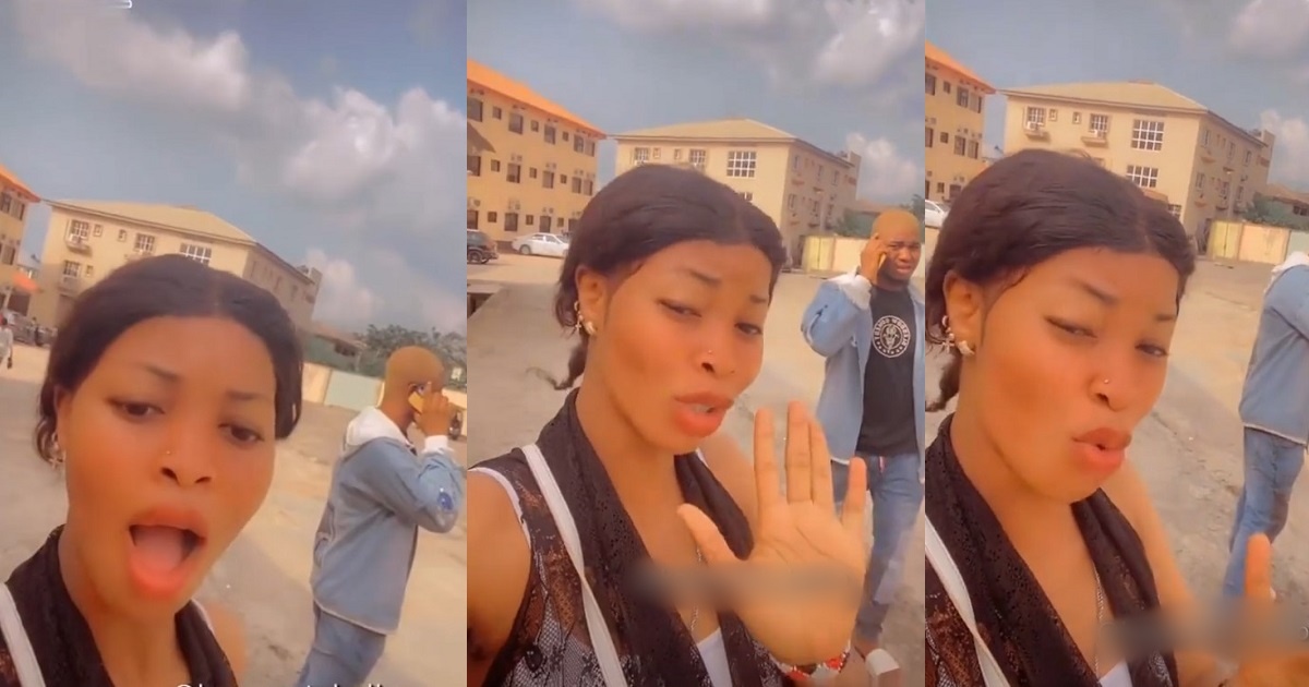 “Take charge at home while I take charge in the hotel” — Lady boldly tells wife of man she’s supposedly sleeping with (VIDEO)