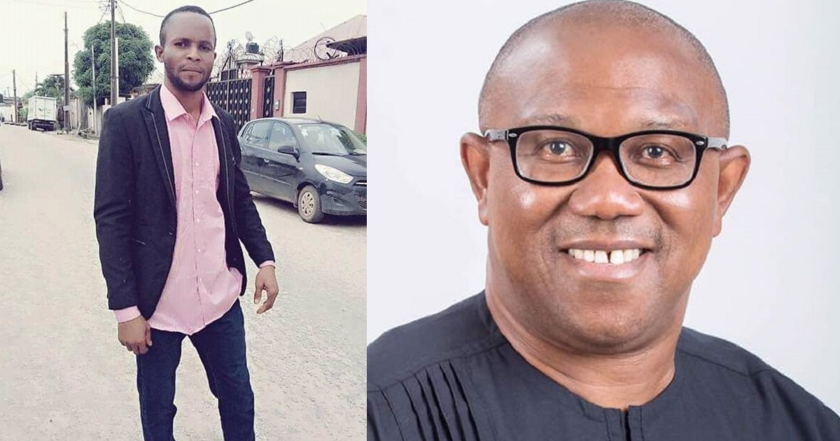 Nigerian man breaks up with his girlfriend because she doesn’t have PVC to support Peter Obi
