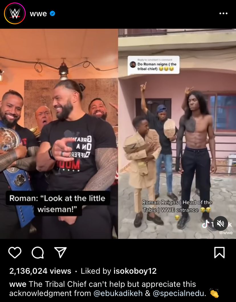 WWE recognizes 