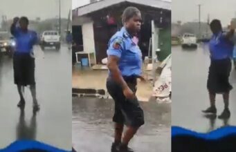 Policewoman celebrated