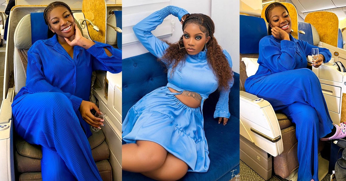 “I resemble our heroes past?” – Angel asks fan who advised her to ‘stay and fight for Nigeria’ after she announced her relocation abroad