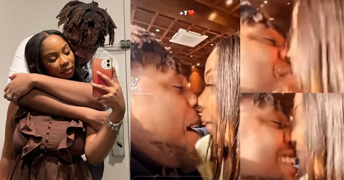Singer BNXN shows off his girlfriend as they lock lips in loved-up video (watch)