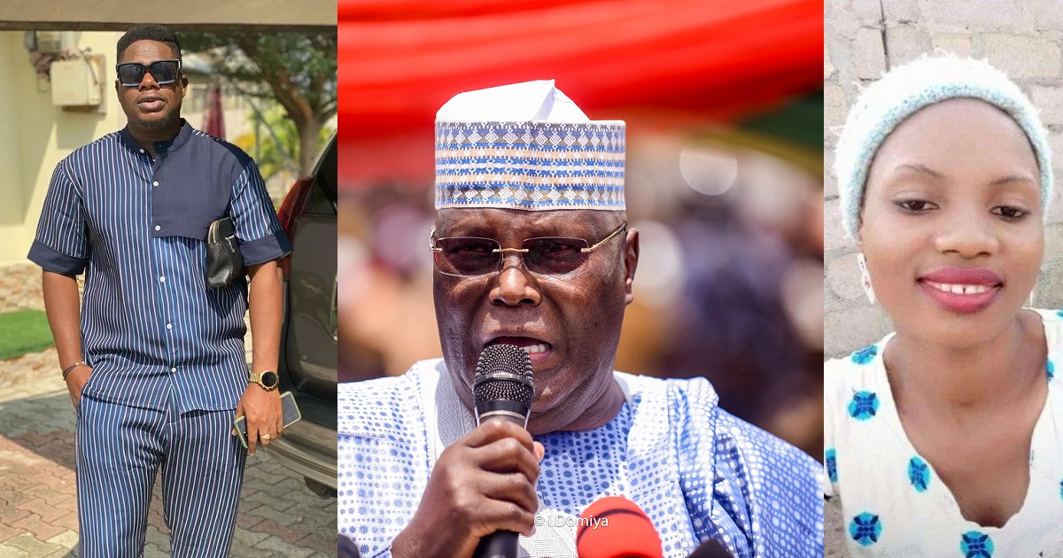 Blasphemy: Mr Macaroni calls out Atiku Abubakar after he deleted Facebook and Twitter posts condemning killing of Christian student by a mob in Sokoto state