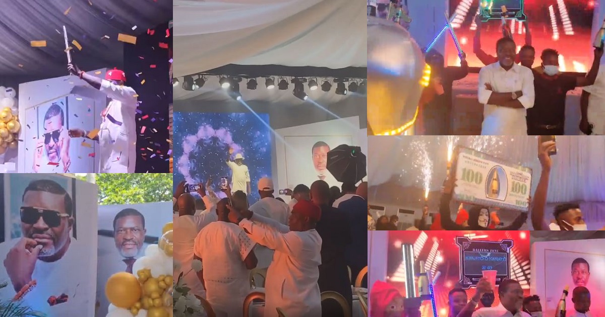 Photos/videos from actor Kanayo O. Kanayo’s all-white 60th birthday party 