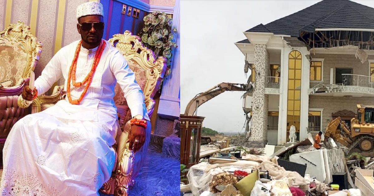 “I will be a landlord again in the same area by next week” – Kpokpogri says after his Abuja house was demolished