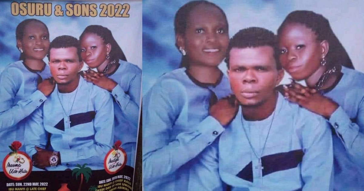 Man set to marry two wives from same community in Abia state