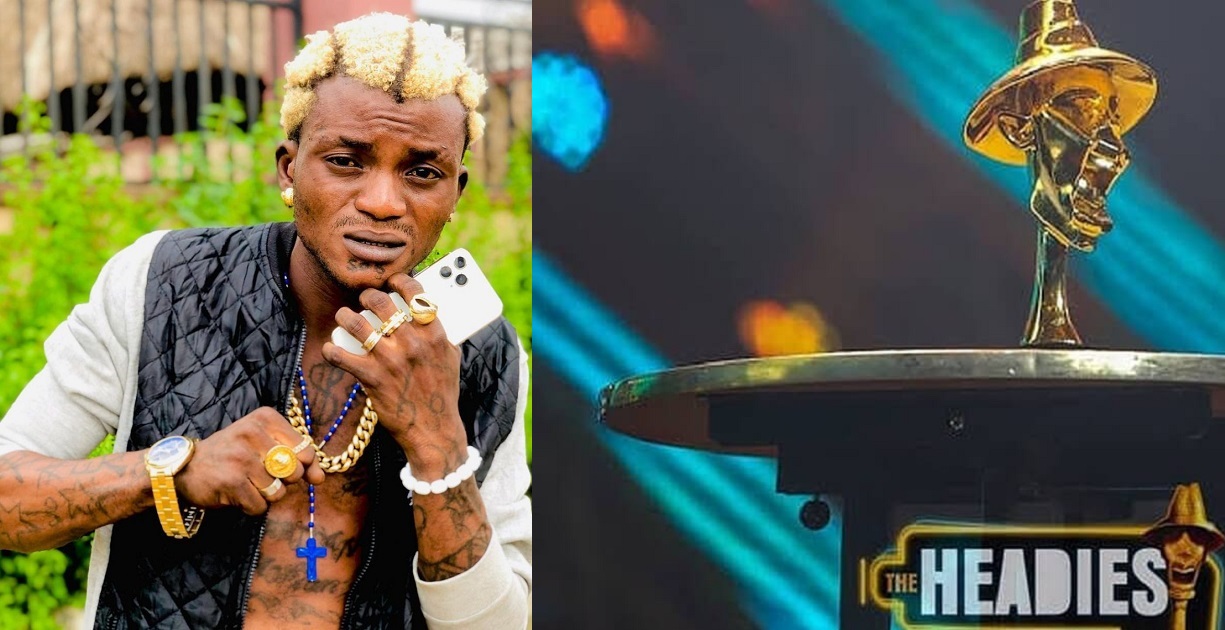 Portable apologizes after Headies Organizers reported him to the police over death threat to co-nominees (Video)