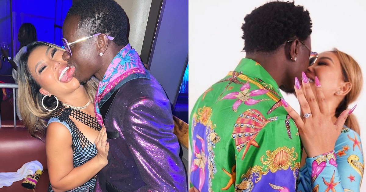 “My girl is a freak, she enjoyed watching me sleep with women” – Michael Blackson speaks on his relationship with his fiancée Rada (video)