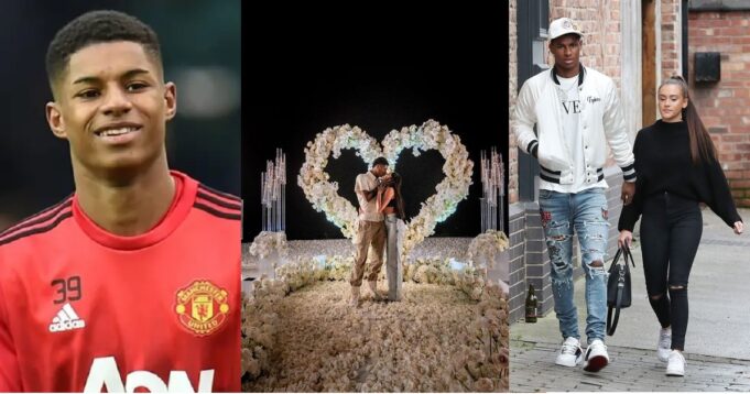 Marcus Rashford engaged