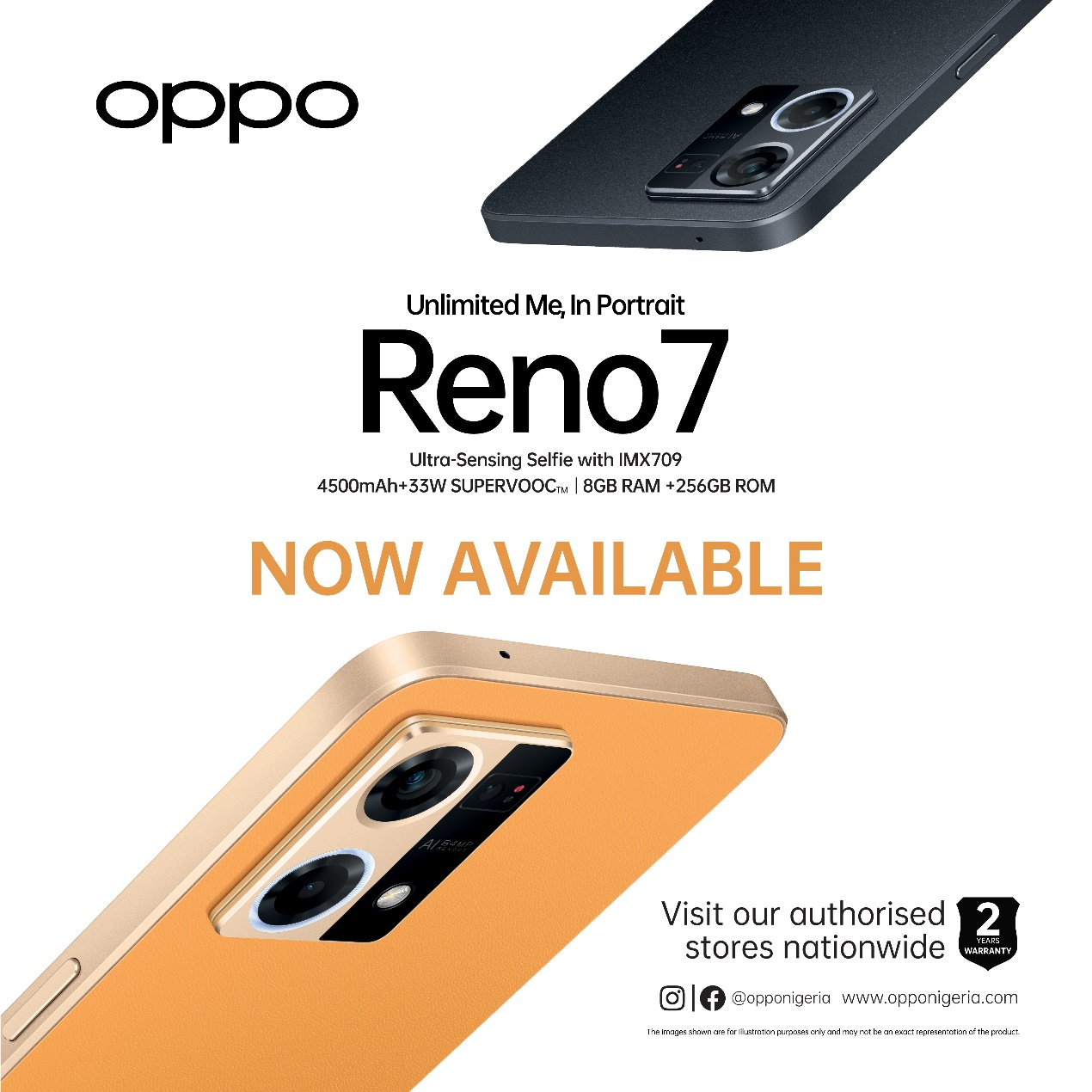 OPPO Reno 7 available