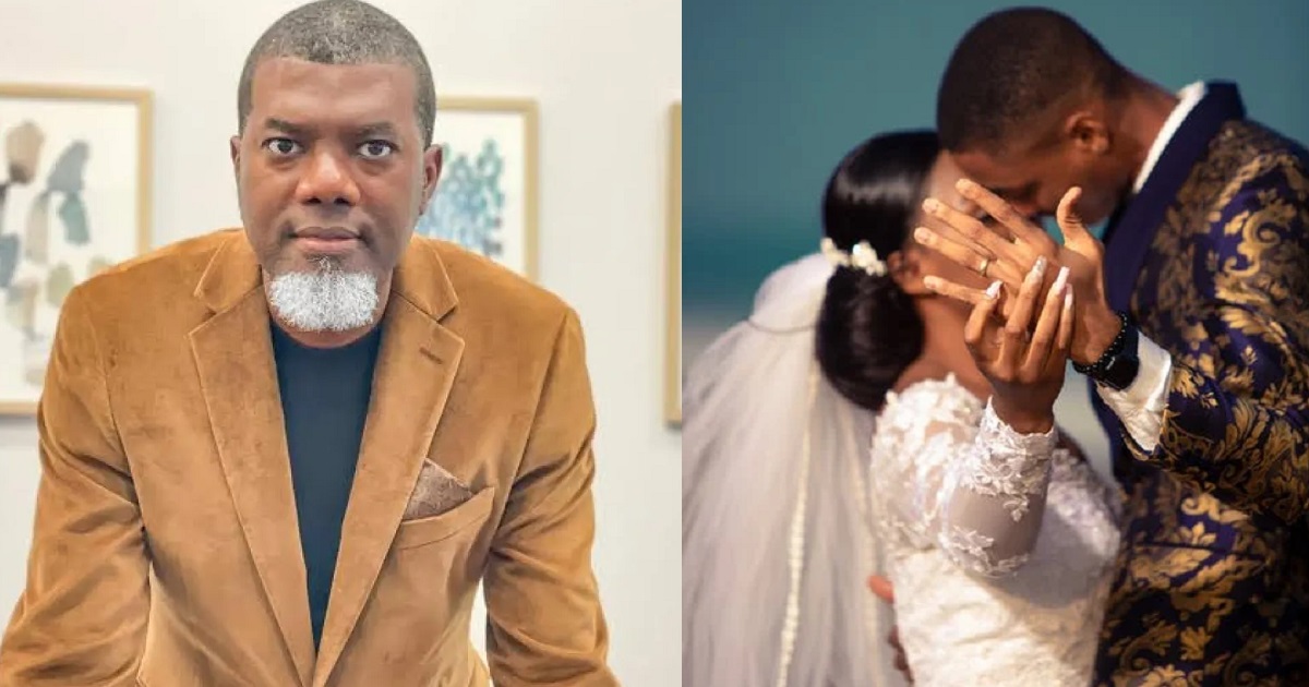 “This is how many homes are destroyed” – Reno Omokri advises newly weds against bringing family members into their homes