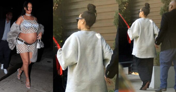 Rihanna fully clothed