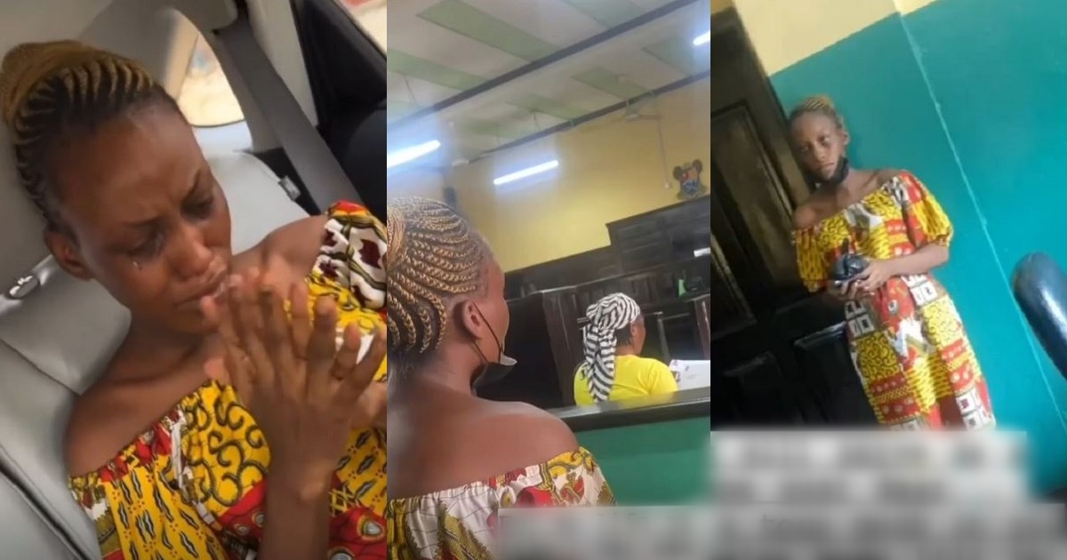 Slay queen nabbed after defrauding hair vendor with N1.3 million fake alert (video)