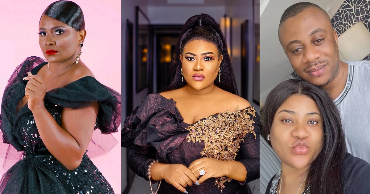 “Where’s shame and dignity” – Actress Sonia Ogiri advises colleague Nkechi Blessing to ignore her ex, Falegan