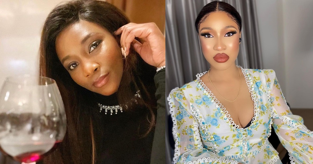 “I love you forever” – Tonto Dikeh praises Genevieve Nnaji