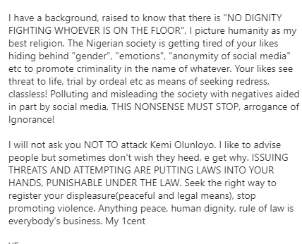 “The Nigerian society is getting tired of your likes” – Yomi Fabiyi cautions his colleague, Tonto Dikeh over her rift with Kemi Olunloyo 4 yomi fabiyi 1