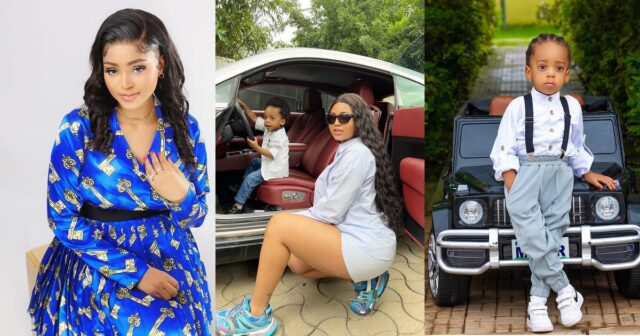 Regina Daniels shares