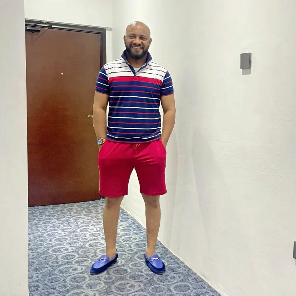 Yul Edochie cries
