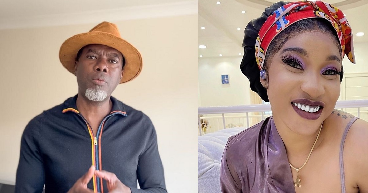 “Atiku’s houseboy”- Tonto Dikeh blasts Reno Omokri after he likened her and Nkechi Blessing to Tinubu