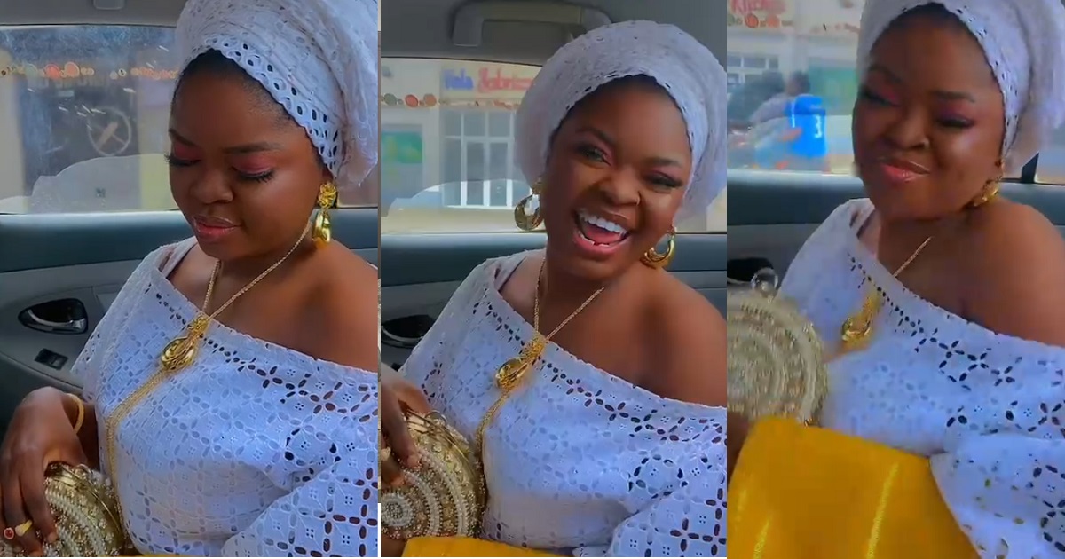 “Overtaking is allowed” – Reactions as Lady celebrates being upgraded from being her boss’ housemaid to his housewife (VIDEO)