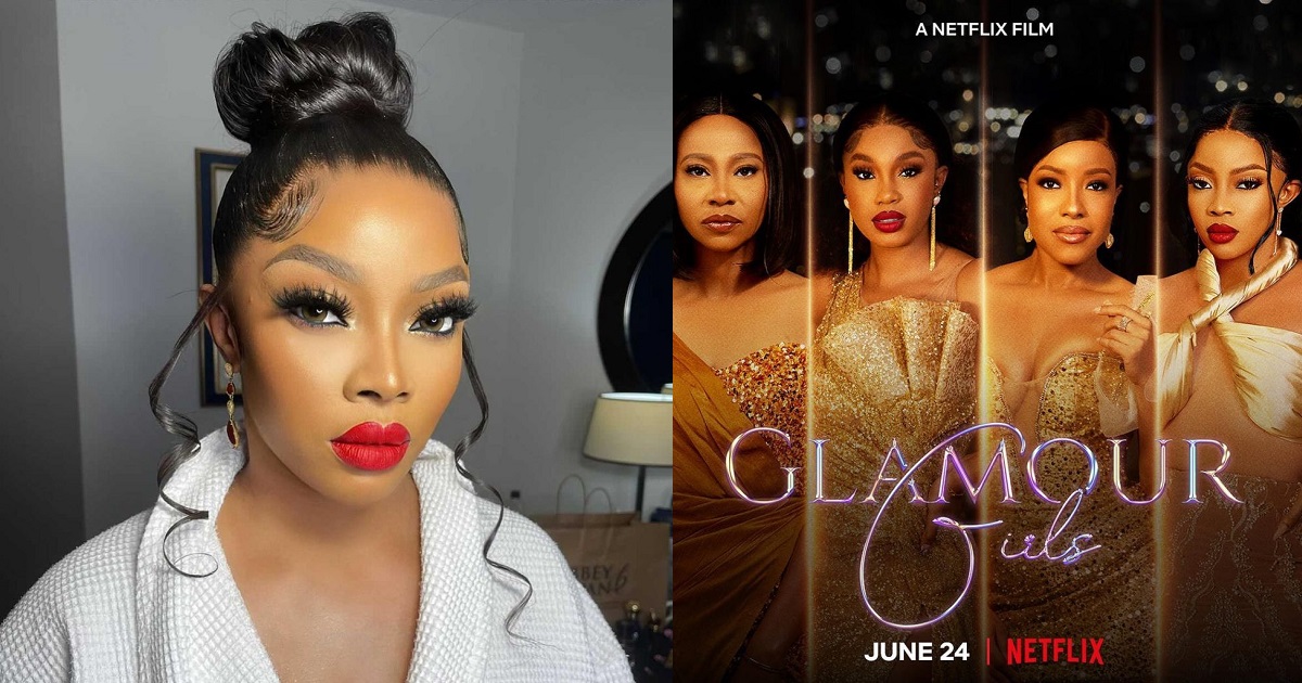 Toke Makinwa berates