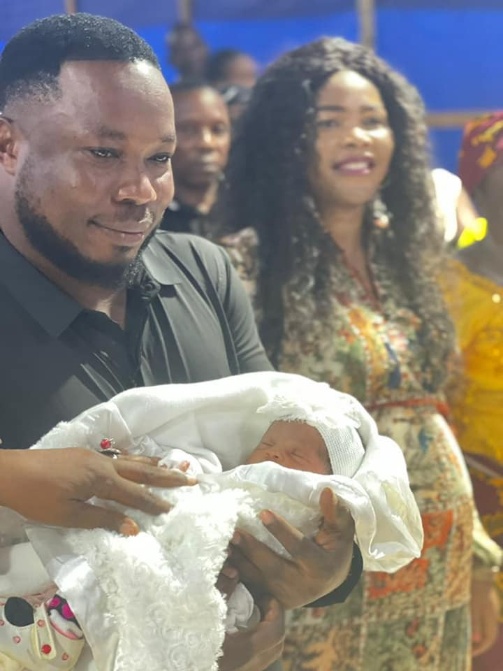 Nigerian Pastor celebrates becoming a father after 8 years of waiting (Photos) 3 4