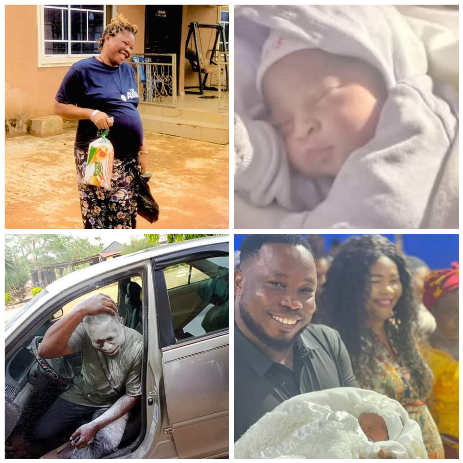 Nigerian Pastor celebrates becoming a father after 8 years