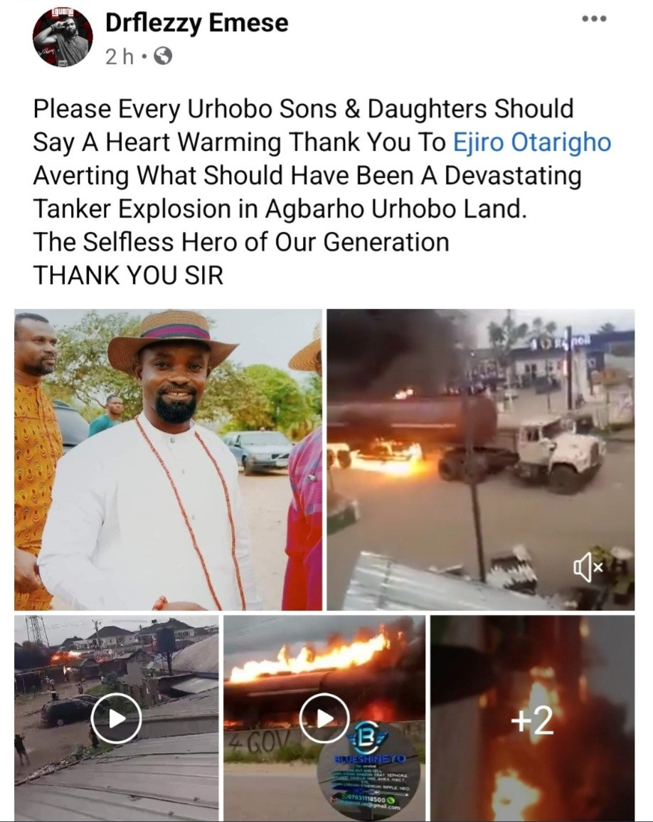 Truck driver hailed a hero as he risks his life to drive a burning truck out of a residential area (video) 5 62a48f3145c79