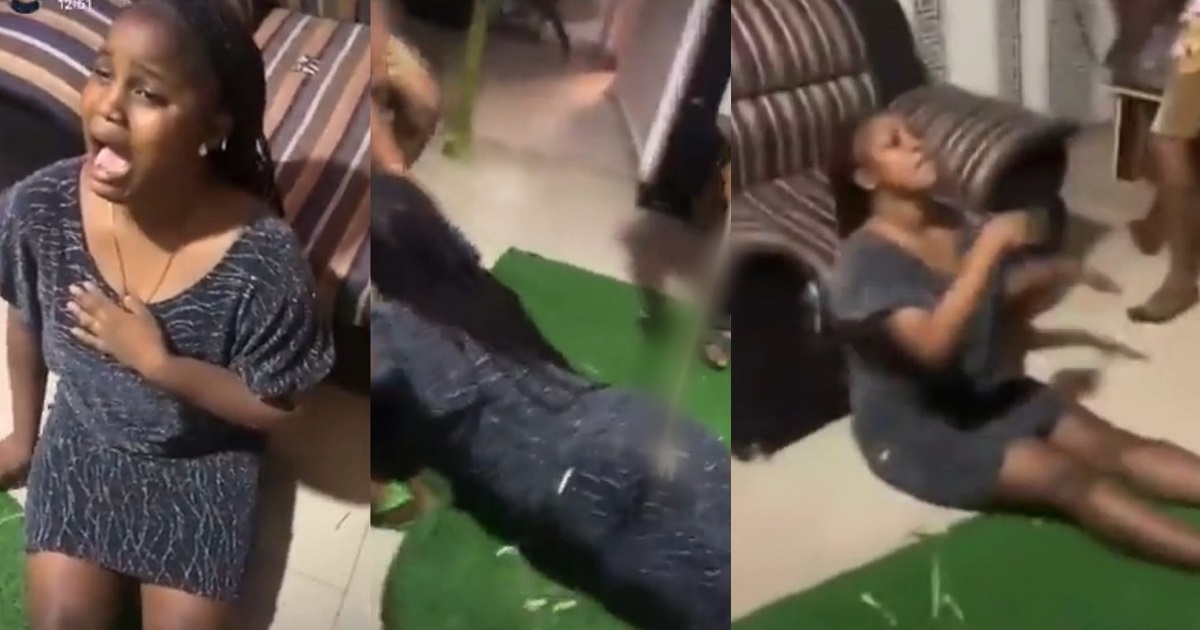 Boyfriend ‘strips girlfriend unclad’, then flogs her in the presence of his friends for allegedly cheating on him in Kwara (video)