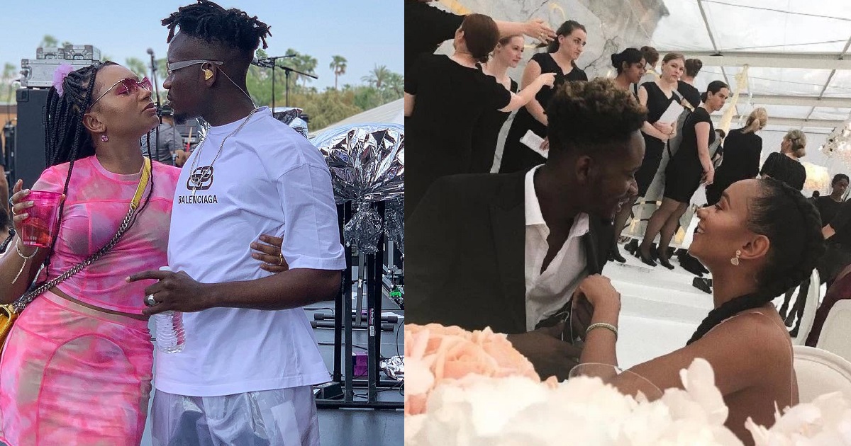 Singer Mr. Eazi and fiancée Temi Otedola share their thoughts on what ...
