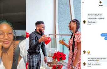 Nigerian lady excited