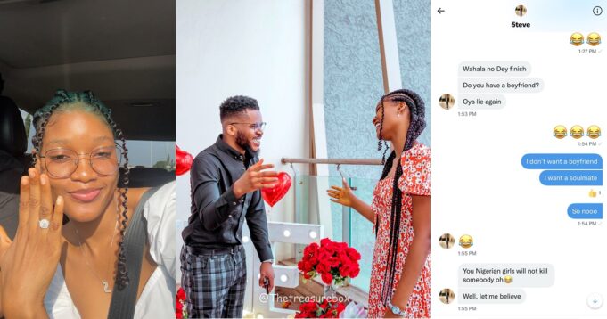 Nigerian lady excited