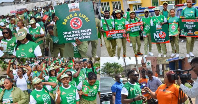 Hypo toilet cleaner NYSC